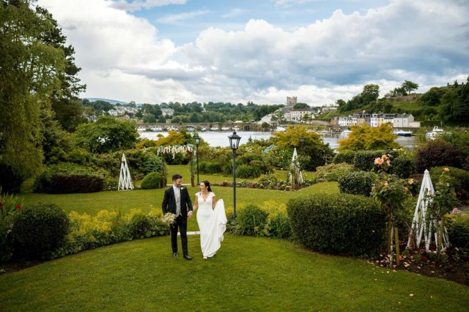 couple in garden