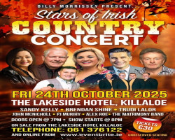  Dołącz do nas na koncercie Stars of Irish Country 24 października! 
